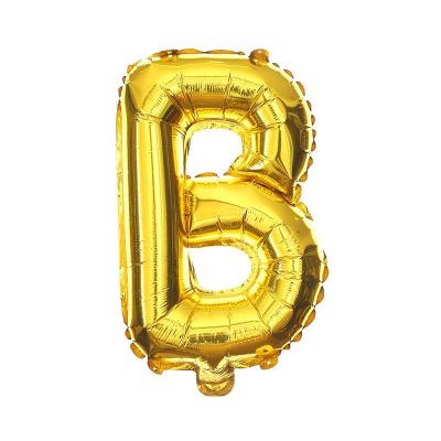 B Harf Folyo Balon GOLD 40inc