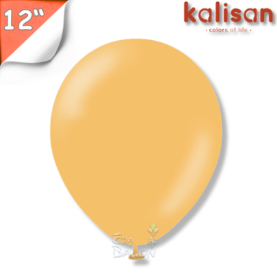 Pastel 12" Balon Kalisan Şeftali (Peach)