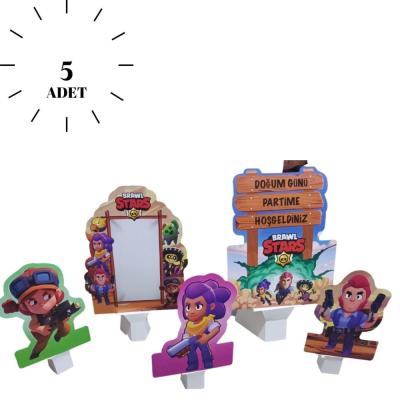BRAWL STARS PARTİ KARŞILAMA DEKORU AYAKLI PANO