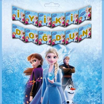 Frozen İyi ki Doğdun Banner