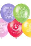 İyiki Doğdun Karışık Baskılı Balon 10 lu