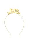 Happy Birthday Taç Gold Metal
