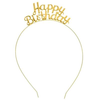 Happy Birthday Taç Gold Metal