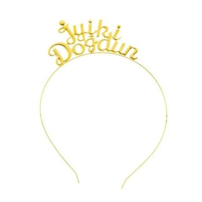 İyi ki Doğdun Taç Gold Metal