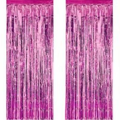 Metalize Pembe Arka Fon