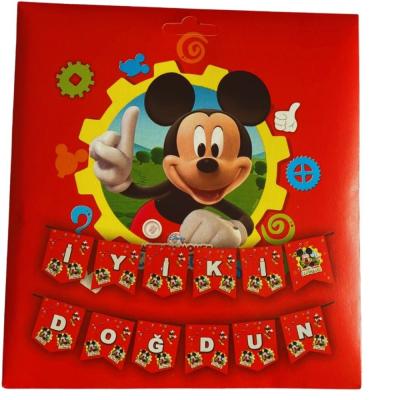 Mickey Mouse İyi ki Doğdun Banner
