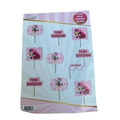 Minnie Mouse Konuşma Balonu 10 lu