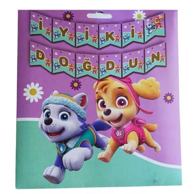 Paw Pink İyi ki Doğdun Banner