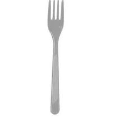 Plastik Çatal Gri 25 li