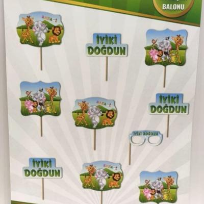 Safari Konuşma Balonu 10 lu