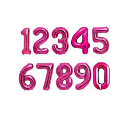 40İNC  RAKAM FOLYO SET PEMBE