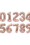34İNC RAKAM FOLYO SET ROSE