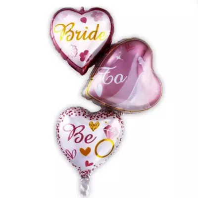3'lü Bride to Be Folyo Balon