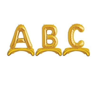 32İNC AYAKLI HARF FOLYO SET 22 HARF GOLD