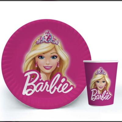 Barbie Tabak Bardak 8li