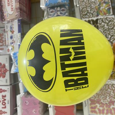 Batman Baskılı Balon 10 lu paket