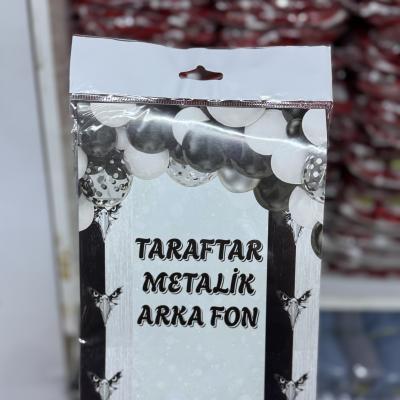 Beşiktaş Metalik Arka Fon
