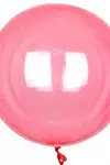 BOBO BALON KIRMIZI  ŞEFFAF 24INÇ