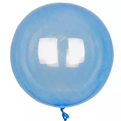 BOBO BALON MAVİ ŞEFFAF 36INÇ