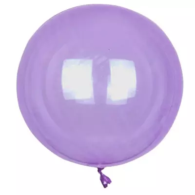 BOBO BALON VİOLET ŞEFFAF 21INÇ