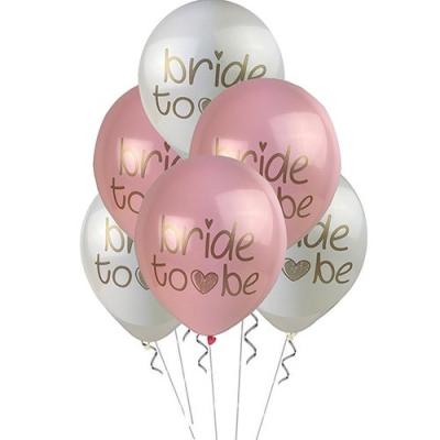 BRİDE TO BE BASKILI PEMBE BALON ERA 100 LÜ