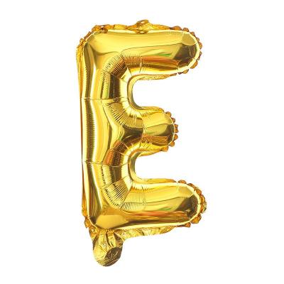 E Harf Folyo Balon GOLD 40inc