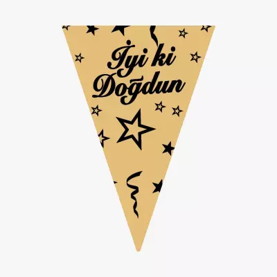 FLAMA İYİKİ DOĞDUN ALTIN