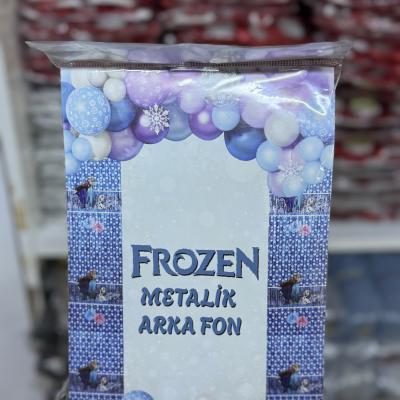 Frozen Metalik Arka Fon