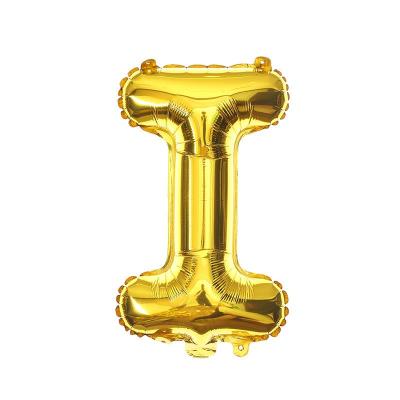 I Harf Folyo Balon GOLD 34inc