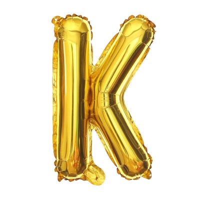 K Harf Folyo Balon GOLD 40inc