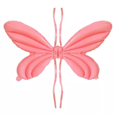 Kelebek Kanadı Pembe Folyo Balon