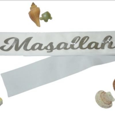 Maşallah Kuşak Beyaz Gümüş