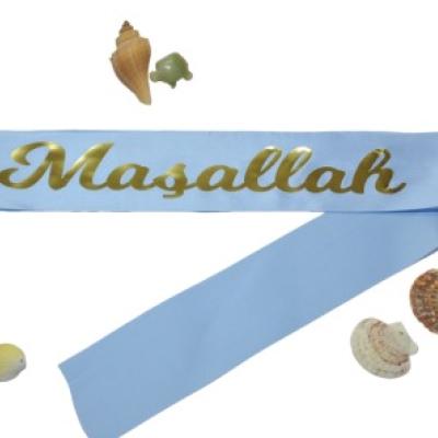 Maşallah Kuşak Mavi Gold
