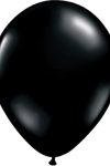 Metalik 12inc Balon HBK Siyah 100 lü