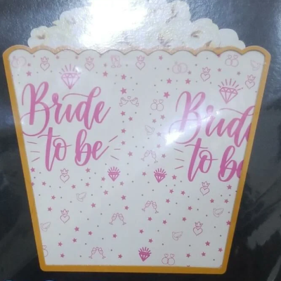 MISIR KUTUSU BRİDE TO BE BEYAZ 8 Lİ