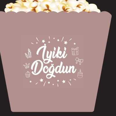 MISIR KUTUSU İYİ Kİ DOĞDUN ROZE 8 Lİ
