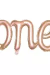 One RoseGold Folyo Balon