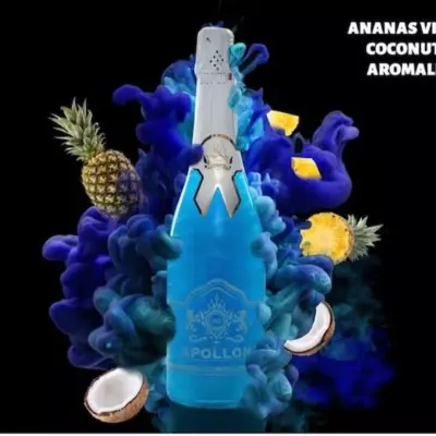 Parti Şampanyası Alkolsüz Mavi