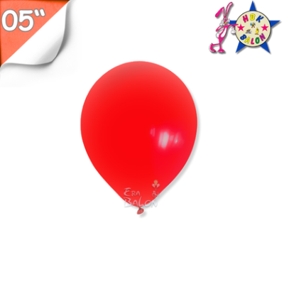 Pastel 05" Balon Hbk Kırmızı
