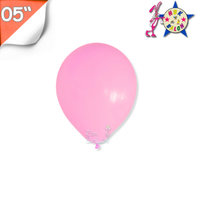 Pastel 05" Balon Hbk Pembe