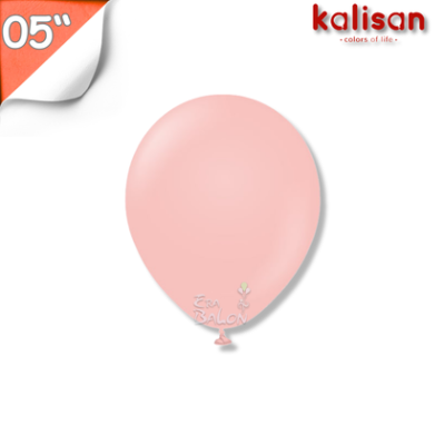 Pastel 05" Balon Kalisan Bebek Pembe (Baby Pink)