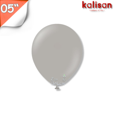 Pastel 05" Balon Kalisan Gri (Grey)