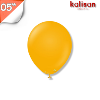 Pastel 05" Balon Kalisan Hardal (Amber)