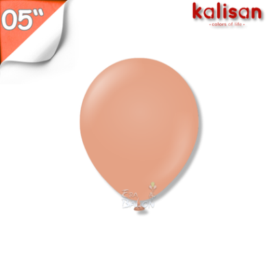 Pastel 05" Balon Kalisan Kil Pembesi (Clay Pink)