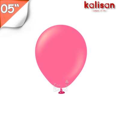 Pastel 05" Balon Kalisan Koyu Pembe (Fuchsia)