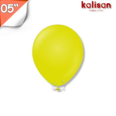 Pastel 05" Balon Kalisan Limon Yeşili (Lime Green)