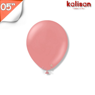 Pastel 05" Balon Kalisan Mercan (Coral)