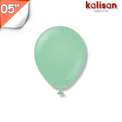Pastel 05" Balon Kalisan Mint Yeşili (Mint)