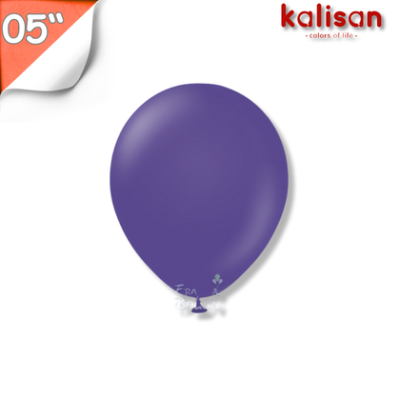 Pastel 05" Balon Kalisan Mor (Violet)