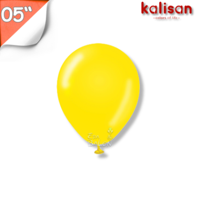 Pastel 05" Balon Kalisan Sarı (Yellow)